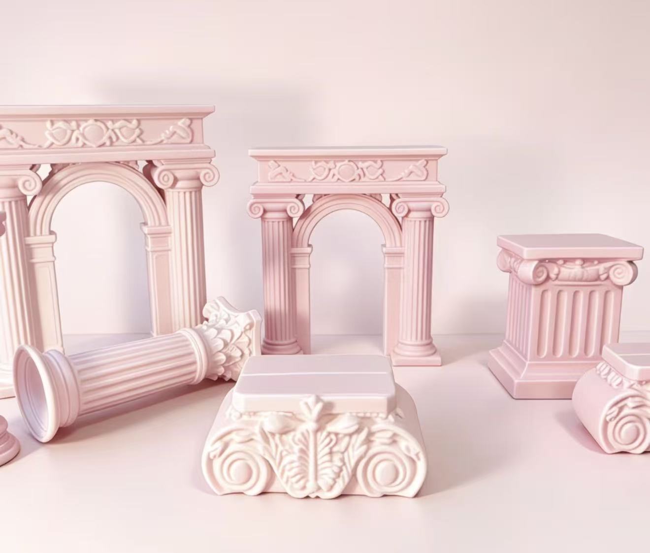 Roman Column Display