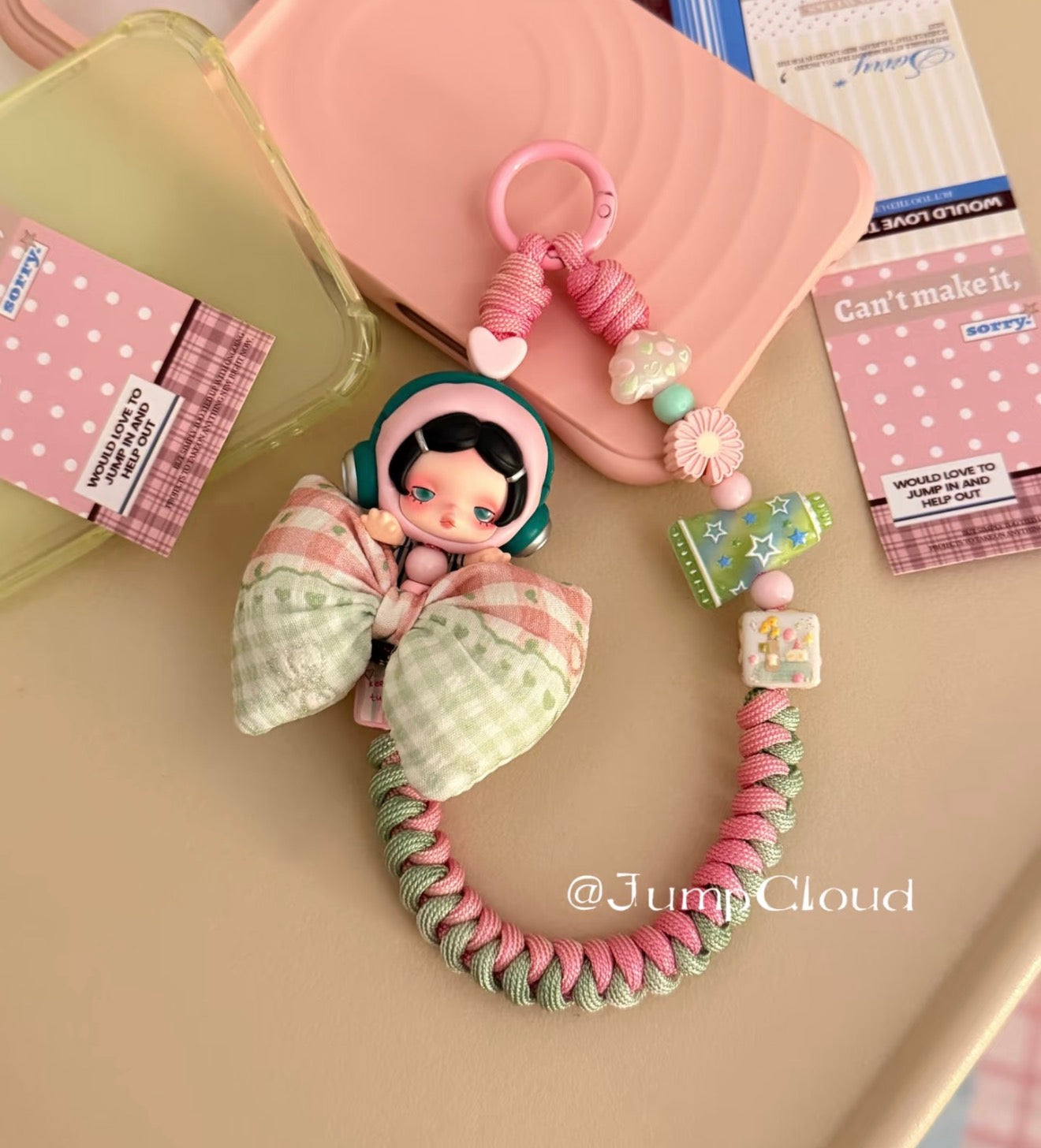 SP  mobile phone lanyard