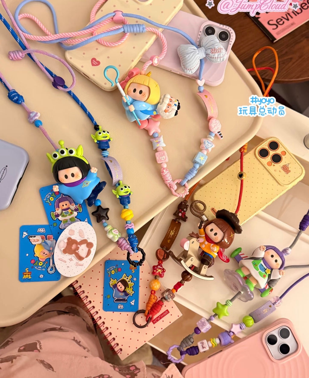 Yo-Yo mobile phone lanyard